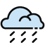 Lluvia, Parcialmente nublado